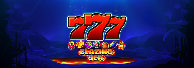 Blazing sea
